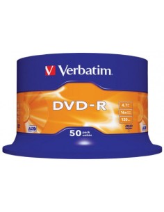 BOBINA DVDR 50 UNID VERBATIN