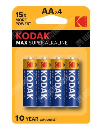 kodak lr6 aa alkalina PACK 4