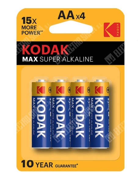 kodak lr6 aa alkalina PACK 4