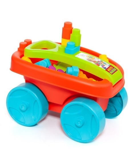 VAGON BLOQUES + 20 PIEZAS