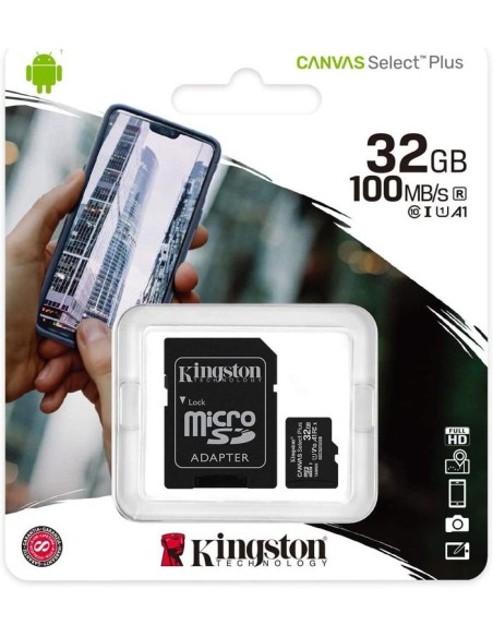KINSTONG MICRO SD 32GB MAS ADAPTADOR