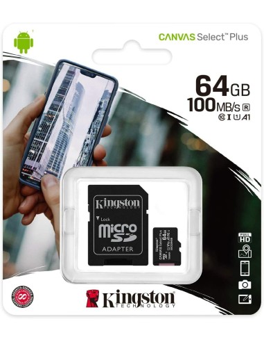 KINGSTON MICRO SD 64GB MAS ADAPTADOR