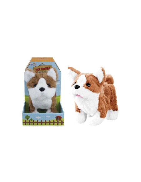 PERRO CORGI ANDADOR CON SONIDOS