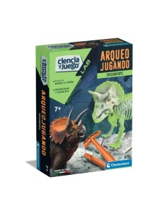 ARQUEOJUGANDO TRICERATOPS FOSFORESCENTE