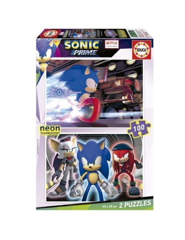 PUZZLE 2X100 SONIC NEON