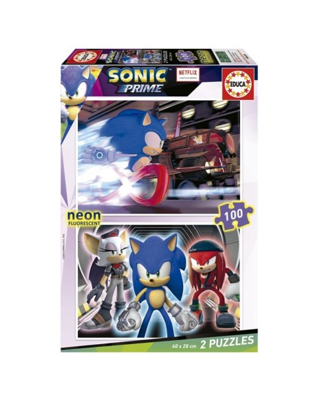 PUZZLE 2X100 SONIC NEON