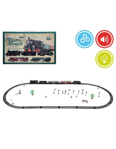 TREN CON LUZ Y SONIDO