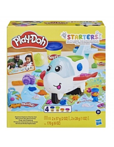 PLAY-DOH PRIMERAS CREACIONES CON EL AVION