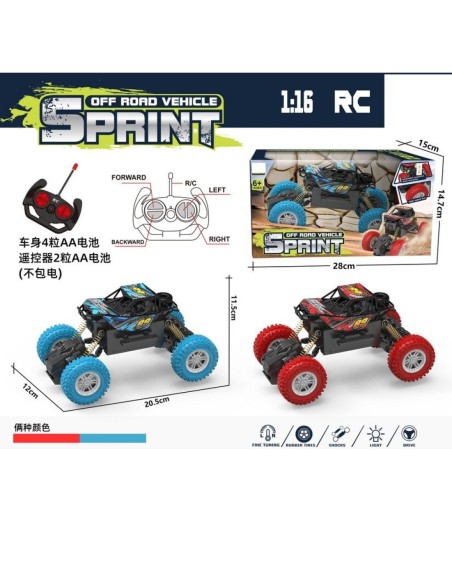 COCHE CLIMBER SPIRIT RC C/LUZ