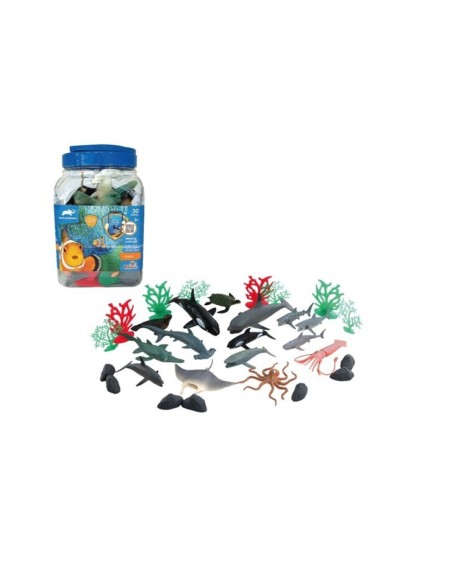 ANIMALES DEL OCEANO SET 30 PZAS