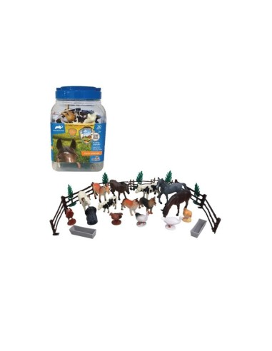 ANIMALES DE LA GRANJA SET 30 PZAS