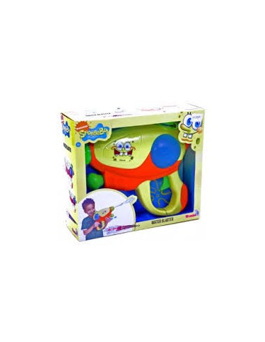 PISTOLA AGUA BOB ESPONJA DISPARO 8M