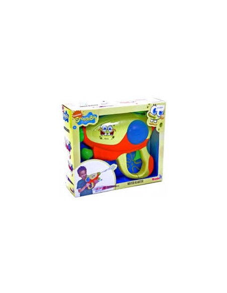PISTOLA AGUA BOB ESPONJA DISPARO 8M