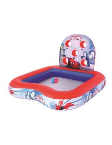PISCINA CON JUEGO SPIDERMAN