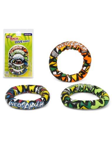 SET 3 ANILLAS PISCINA NEOPRENO13CM
