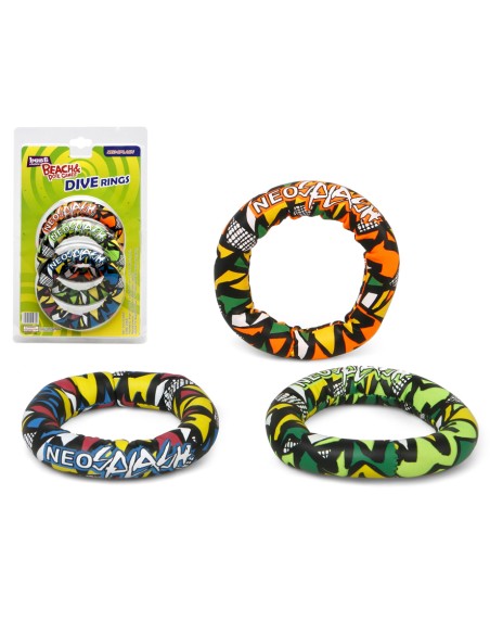SET 3 ANILLAS PISCINA NEOPRENO13CM