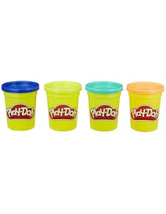 PLAYDOH PACK 4 BOTES PLASTILINA