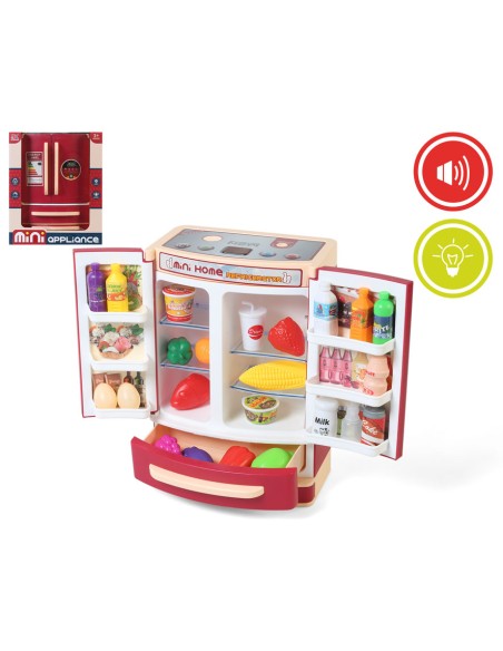 NEVERA EQUIPADA CON COMIDA