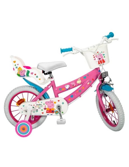 Bicicleta 14 Peppa Pig Rosa