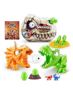 Figuras dinosaurio Smashers con sorpresa slime o arena...