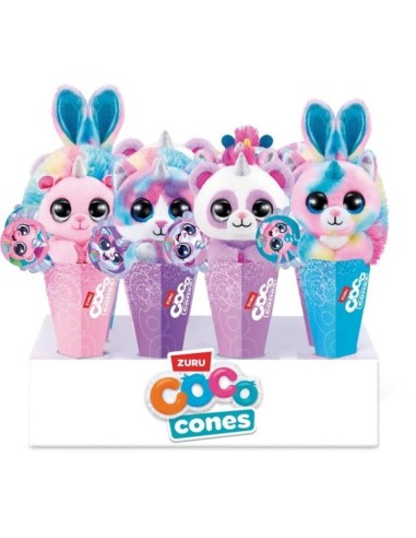 Peluche Coco Surprise Fantasy 20 cm en cono
