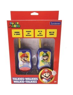WALKIE TALKIES DE SUPER MARIO, RANGO 120 M