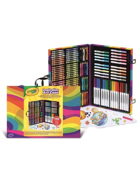 MALETIN ARTISTA ARCOIRIS 140 PZAS