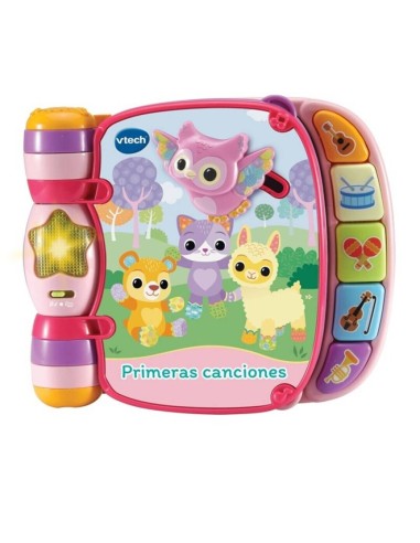 *PRIMERAS CANCIONES ROSA LIBRO INTERACTIVO