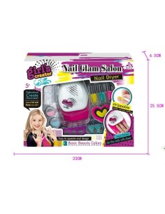 SET ESTUDIO UÑAS CON SECADOR