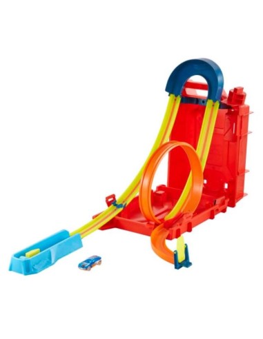 HOT WHEELS TRACK BUILDER CAJA LATA DE GASOLINA