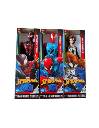 FIGURA TITAN WEB WARRIORS SPIDER-MAN (UNIDAD)