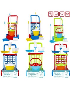 CARRITO LIMPIEZA CAJA ABIERTA