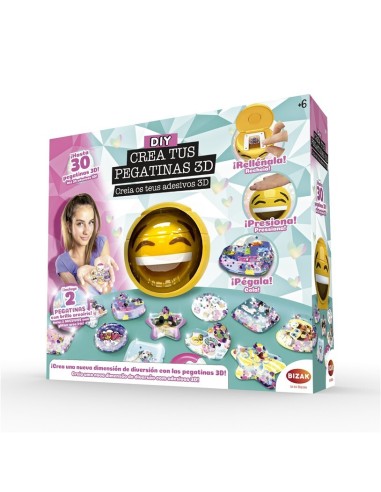 CREA TUS PEGATINAS 3D