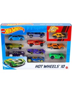 PACK 10 VEHICULOS HOT WHEELS