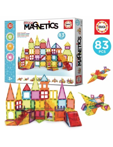 JUEGO 83 PZAS MAGNETICS