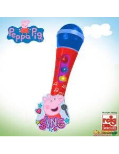 MICRO DE MANO C/AMPLIFICADOR PEPPA PIG