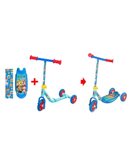 PATINETE 3 R TWIST.ROLL PAW PATROL