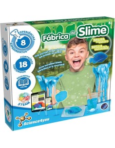 FABRICA DE SLIME BRILLA EN LA OSCURIDAD