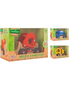 WOODEN WORK VEHICLES 3ASS (UNIDAD)