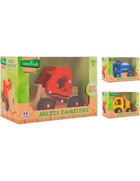 WOODEN WORK VEHICLES 3ASS (UNIDAD)