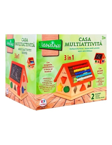 MULTIACTIVITY WOODEN HOUSE 2COL
