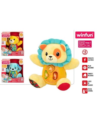 PELUCHE LUZ . SONIDO SURTIDO