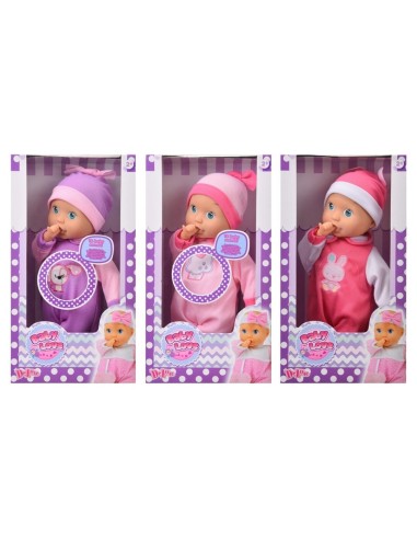MUÑECA CON SONIDO 35CM
