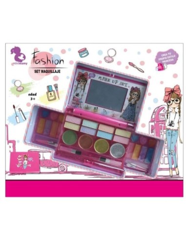 ESTUCHE MAQUILLAJE CON 2 PISOS
