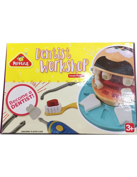 SET PLASTILINA TALLER DENTISTA