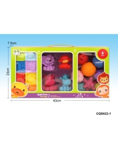 SET 20 PZAS SENSORIALES BAÑO