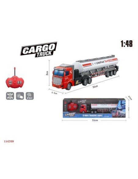 CAMION TANQUE RADIO CONTROL 1:48
