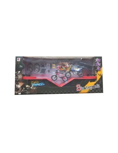 SET 2 RAMPAS C/BICI-MOTO-MONOPATIN Y ACCESORIOS