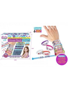 CREA TUS PULSERAS CON MENSAJE GIRL'S CREATOR