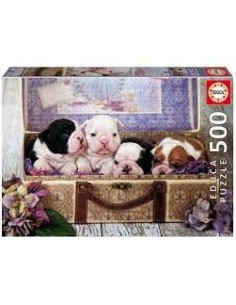 PUZZLE 500 PZAS CACHORROS